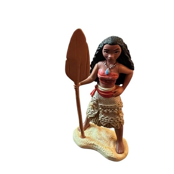 Disney Moana Movie Figures‎ Cake Toppers PVC Mini-figure Approx 3” Moana Toys - Picture 2 of 12